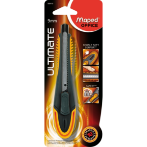 Maped Snijmes Schuifsluiting Ultimate 9mm Geel 1st