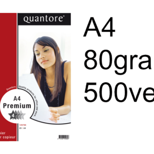 88106695 - Quantore Kopieerpapier Premium A4 Wit 500vel