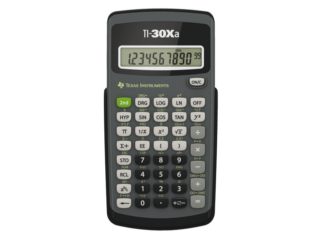 Texas Wiskunde Calculator TI30XA
