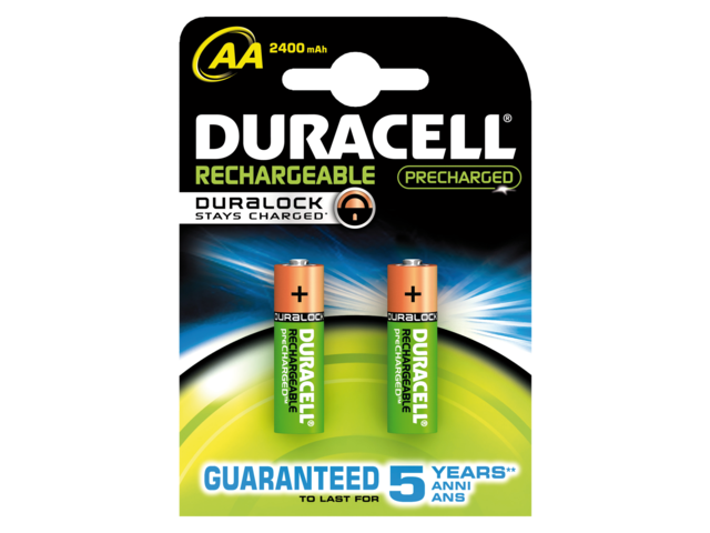 DURACELL Batterij AA Duralock 2400mHa 2st