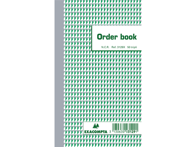 Exacompta Orderboek Exaclair 175x105mm 50x 3vel