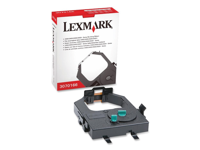 LEX3070166 - LEXMARK Inkt Lint 3070166 Black 1st