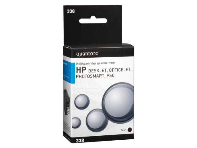 Quantore Inkt Cartridge HP C8765ee Nr.338 Black 1st