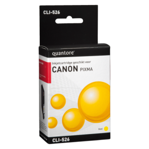 Quantore Inkt Cartridge CAN CLI-526 Yellow 1st