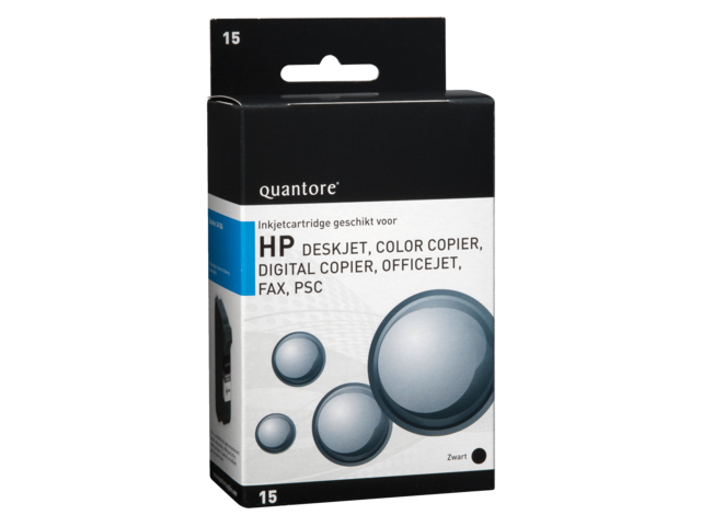 Quantore Inkt Cartridge HP C6615d Nr.15 Black 1st