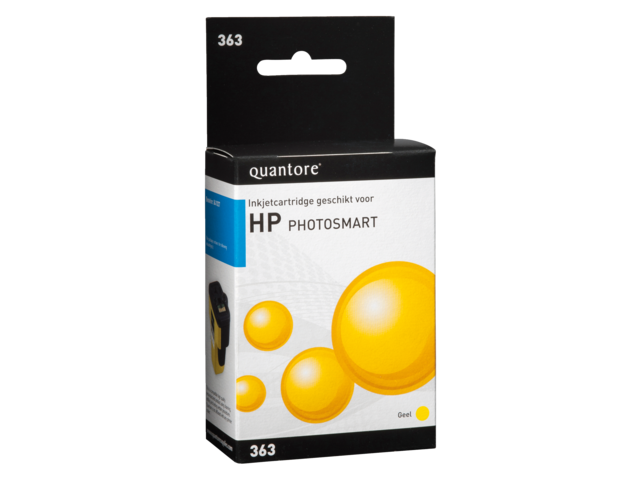 Quantore Inkt Cartridge HP C8773ee No:363 Yellow 1st