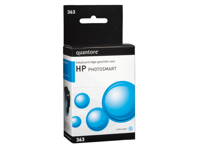 Quantore Inkt Cartridge HP C8774ee No:363 Light Blue 1st