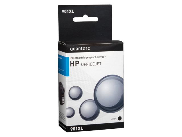 Quantore Inkt Cartridge HP 901XL CC654a Black 1st