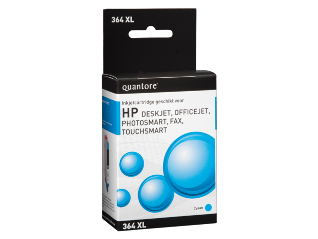 Quantore Inkt Cartridge HP 364XL CB323a Blue 1st