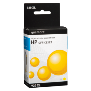 Quantore Inkt Cartridge HP 920XL CD974ae Yellow 1st
