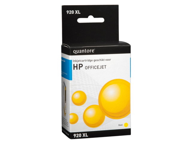 Quantore Inkt Cartridge HP 920XL CD974ae Yellow 1st