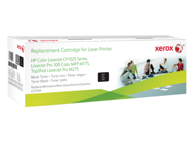 CE310A-X - Xerox Toner Cartridge 126A Black 1.200vel 1st