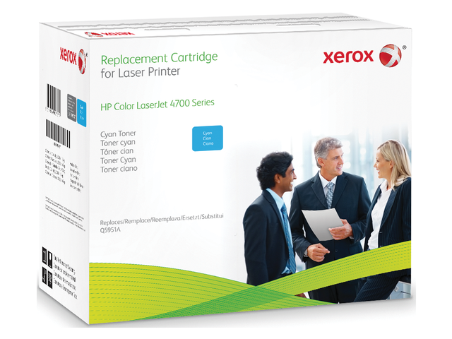 Q5951A-X - Xerox Toner Cartridge 643A Cyaan 10.000vel 1st