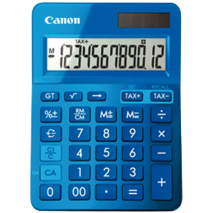Canon Calculator LS-123K 12-Cijfers Blauw