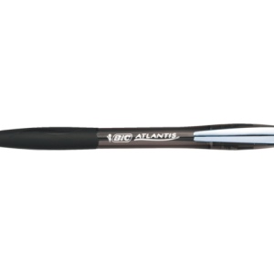 Bic Balpen Atlantis 1mm Zwart/Chroom 1st