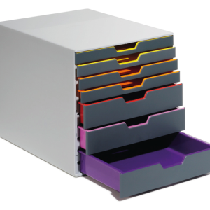 760727 - DURABLE Ladenblok Varicolor Tray Diverse Kleuren 7-Laden