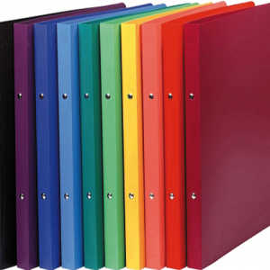 54199E - Exacompta Ringband 2-Rings 20mm Diverse Kleuren 1st A4