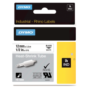 18055 - DYMO Krimpkous 12mm 1,5m 18055