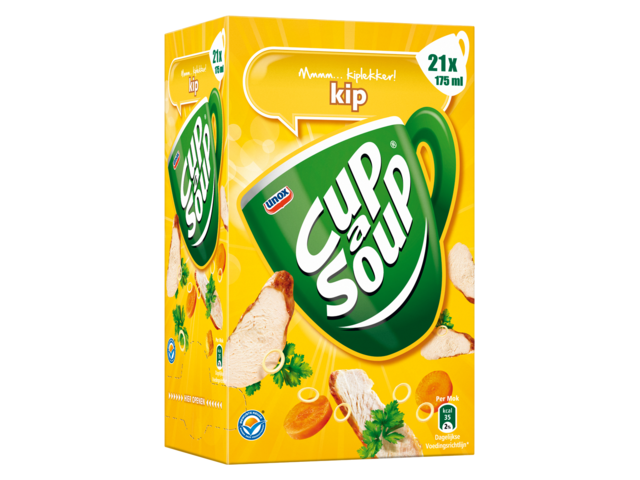 39117601 - Unox Cup A Soup Kip 21-Porties 1st