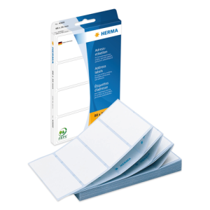 HERMA Adres Etiket Schrijfpapier 88x35mm Wit 250st 1 Pak