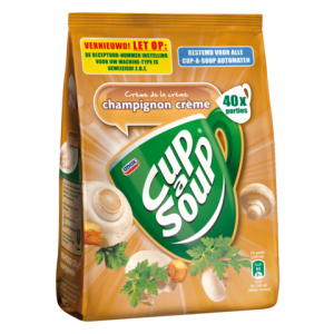 29438001 - Unox Cup A Soup voor Mini Dispenser Champignons 40-Porties 1st
