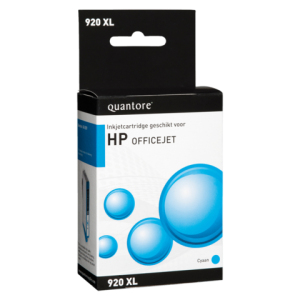 Quantore Inkt Cartridge HP 920XL CD972ae Blue 1st