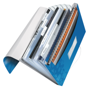 45890036 - LEITZ Projectmap WOW 200vel Blauw 1st A4