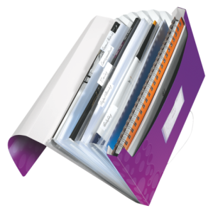 45890062 - LEITZ Projectmap WOW 200vel Paars 1st A4