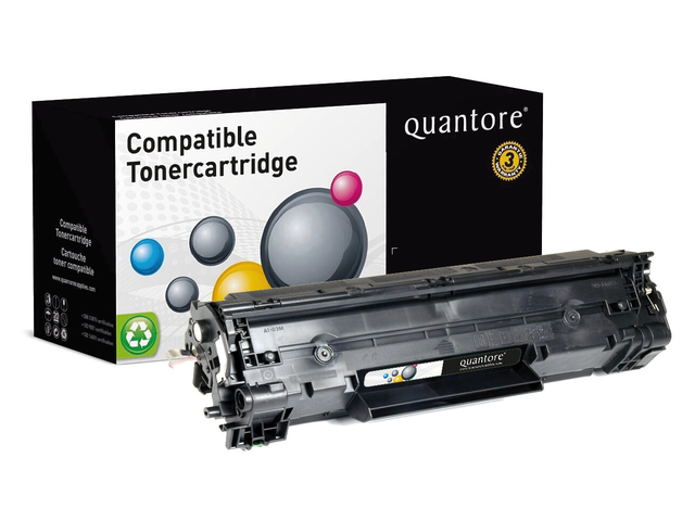 Quantore Toner Cartridge CB436X Black 1st