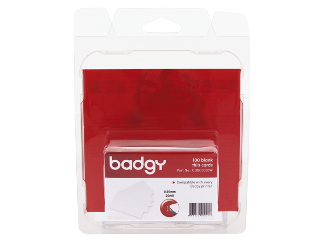 Evolis Kaartprinter Kaartjes Badge/Pasjes Badgy 200 Wit 0.50mm