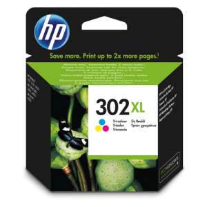 HP Inkt Cartridge 302XL Cyaan & Magenta & Yellow 330vel 1st