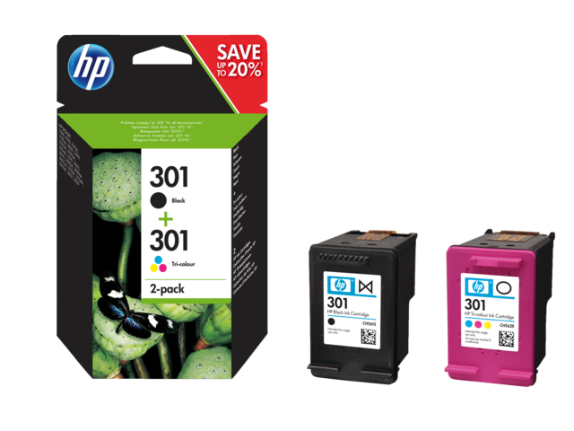 N9J72AE - HP 301XL Black & Cyaan & Magenta & Yellow