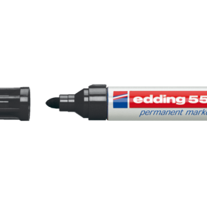 4-550001 - EDDING Marker Permanent 550 3-4mm Zwart 1st