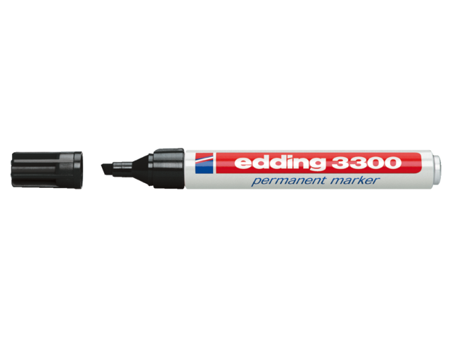 EDDING Marker Permanent 3300 1-5mm Zwart 1st