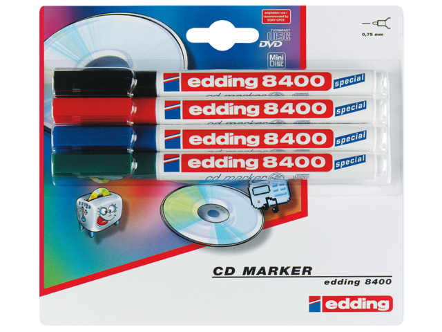 EDDING CD/DVD Marker 8400 0.5-1mm