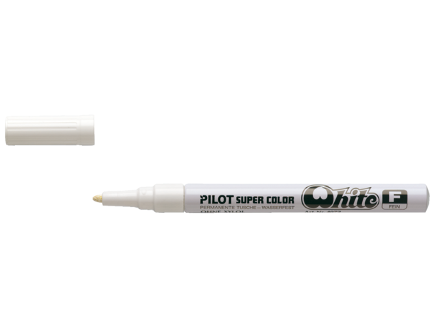 Pilot Lakmarker Super 1mm Wit 1st