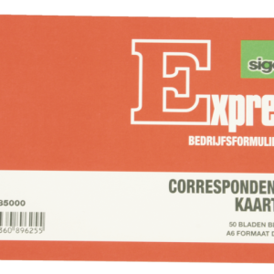 SI-85000 - Express Correspondentiekaart A6 Ivoor 50st