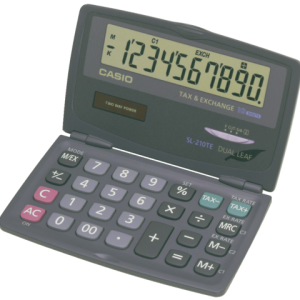 SL-210TE - CASIO Calculator SL-210TE 10-Cijfers Zwart