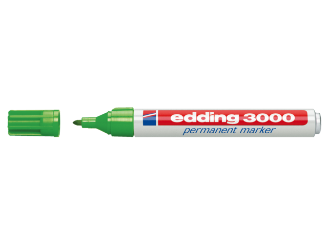 EDDING Marker Permanent 3000 1.5-3mm Lichtgroen 1st