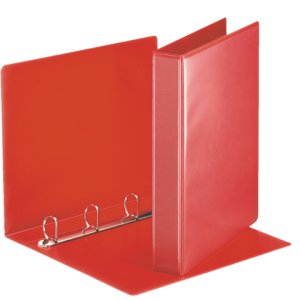 49713 - ESSELTE Ringband 4-Rings 30mm Rood A4 4D