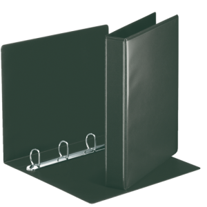 49717 - ESSELTE Ringband 4-Rings 30mm Zwart A4 4D