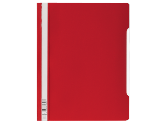 Durable Snelhechtmap 2570 A4 Rood