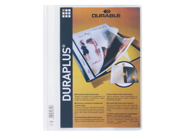 257902 - DURABLE Offertemap Duraplus 2579 Wit A4