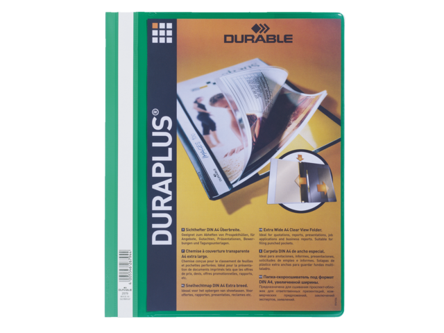 257905 - DURABLE Offertemap Duraplus 2579 Groen A4