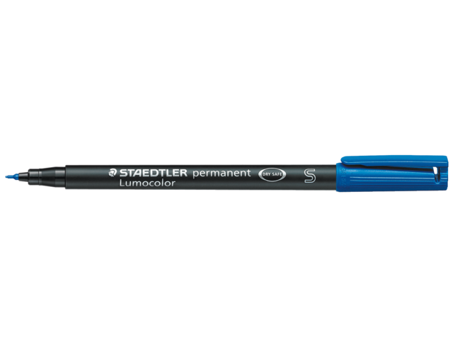 313-3 - STAEDTLER Viltstift OHP Lumo SF 313 0.4mm Blauw 1st