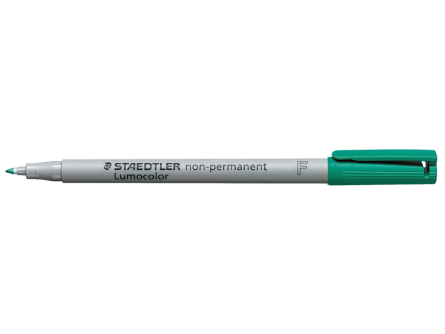 316-5 - STAEDTLER Viltstift OHP Lumo F 316 0.6mm Groen 1st