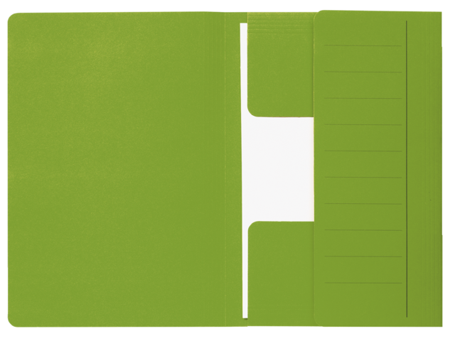 Jalema Dossiermap 3-Klep Mammoet 25mm Folio 270gr Groen