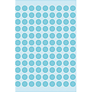 1843 - HERMA Gekleurde Etiketten Schrijfpapier 1843 Ø8mm 540st Blauw 1 Pak