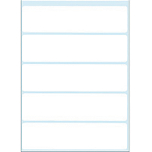 3750 - HERMA Universal Etiket Schrijfpapier no:3750 21x80mm 35st Wit 1 Pak