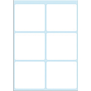 3753 - HERMA Universal Etiket Schrijfpapier no:3753 36x40mm 42st Wit 1 Pak